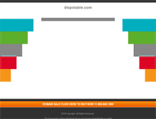 Tablet Screenshot of dispotable.com
